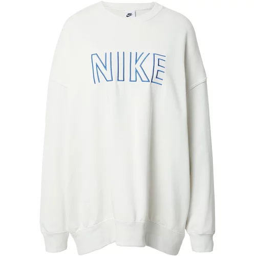 Nike Sportswear Majica svetlo modra / bela