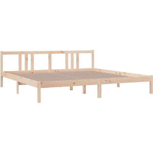  Okvir Za krevet od masivnog drva 200 x 200 cm Slike