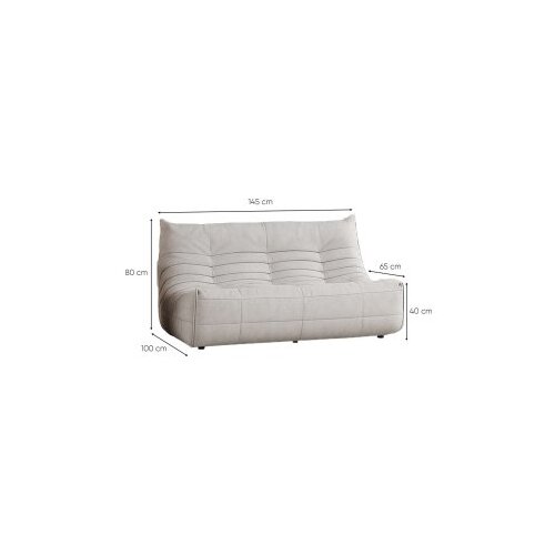 Atelier Del Sofa 2-Seat sofa bocek white Slike