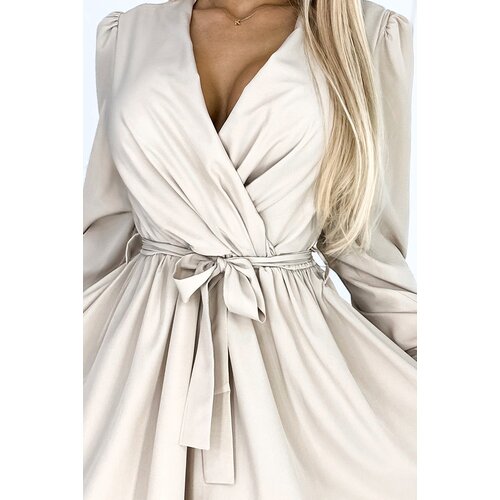 Numoco Women&amp;#039;s dress with neckline Slike