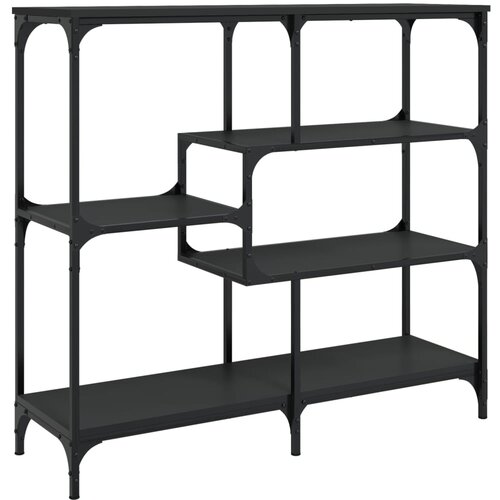 Maison Chic konzolna miza - miza ob steni črna 103x32x95 cm inženirski les, (21785955) Slike