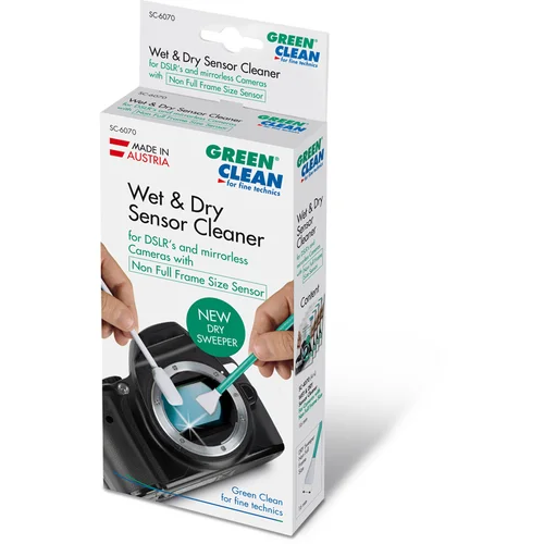 Green Clean Sensor-Cleaner wet + dry non full size