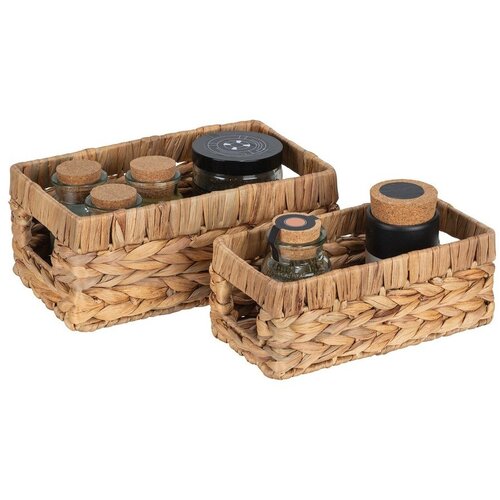 Wenko Ko&scaron;are v kompletu 2 ks iz vodne hijacinte 16x26x11 cm Cynthia &ndash; Cene