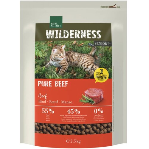 Real Nature Cat Wilderness Senior Pure Beef 2,5 kg Cijene