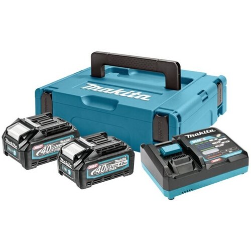 Makita komplet XGT baterije in polnilca 2xBL4040 + DC40RA 191J97-1 Slike