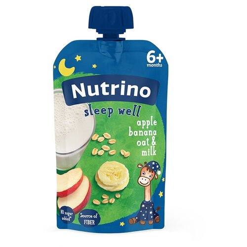Nutrino noćni pauč - jabuka, banana, ovas i mleko 100g Cene