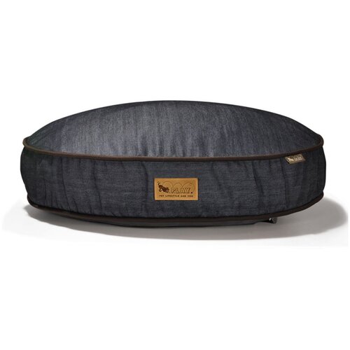 Play Tamno plavi krevet za pse 29x95 cm Round Bed Denim Medieval Blue / Dark Chocolate L – Cijene