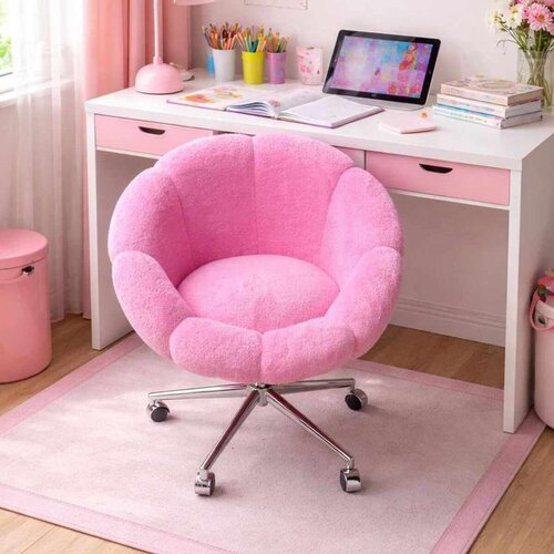 Atelier Del Sofa Papatya Metal - Light Pink Light Pink Wing Chair Slike