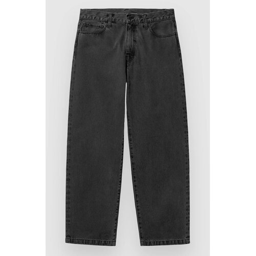 Carhartt WIP Landon Kavbojke black heavy stone wash Slike