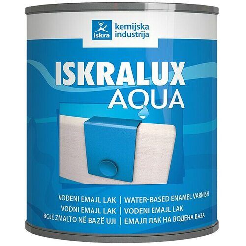  Lak u boji ISKRALUX AQUA (Tamno zelena, 200 ml, Sjaj) Slike