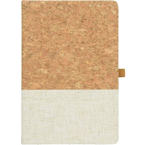  Notes Corc PASTEL A5 bež pluto/pamuk 96 str. 14x21x1 cm Slike
