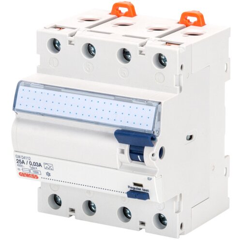 GEWISS 90RCD, fid sklopka 4P 40A 0,5A, tip ac GWD4125 Cene