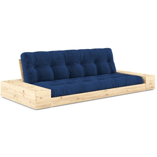 Karup Design Plava sklopiva sofa od samta 244 cm Base – Cijene