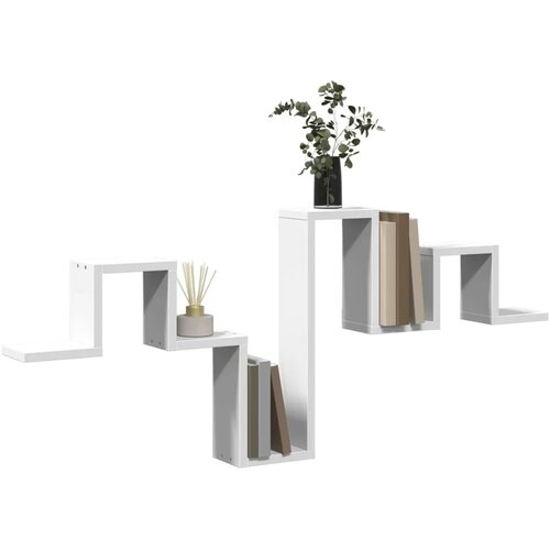  Zidna polica bijela 104 5 x 10 x 43 cm od konstruiranog drva - OUTLET - NEPREUZETO Slike