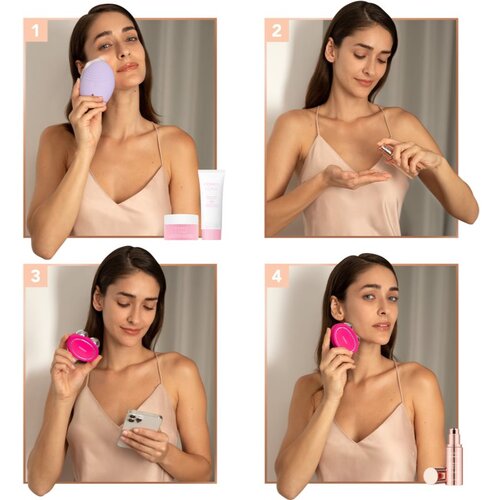 Foreo BEAR&amp;trade; 2 uređaj za toniranje lica s mikrostrujom za lice Fuchsia 1 kom Slike