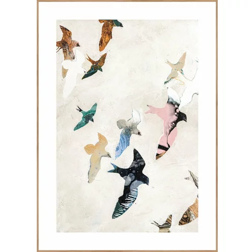 Malerifabrikken Slika 30x40 cm Abstract Birds -