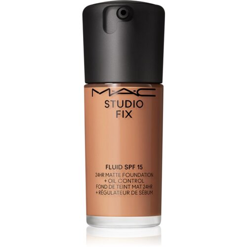 MAC Cosmetics Studio Fix Fluid SPF 15 24HR Matte Foundation + Oil Control matirajući puder SPF 15 nijansa NW30 30 ml Slike