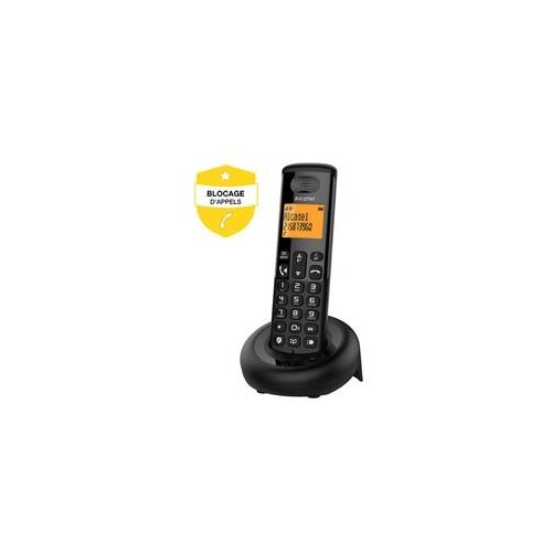 Alcatel Brezžični telefon E260 Noir z ergonomskim dizajnom, (5000540268) Cene