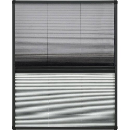  Nabrani zaslon protiv insekata za prozore aluminijski 80x100 cm Slike