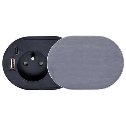 Solight PP124C-PD20 - Ugradna utičnica 1Z + USB A+C Slike