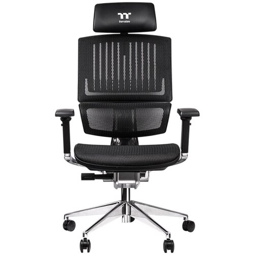 Thermaltake CyberChair E500 Gaming stolica, Mesh/mrežasti,Crna boja, podesivi naslonjači za ruke Cijene