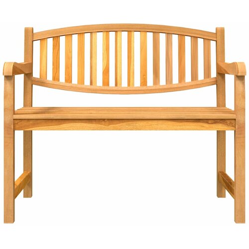  3-dijelni vrtni blagovaonski set od masivne tikovine Smeđa Dužina stola 140 cm Slike