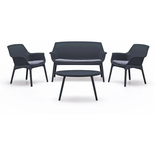 Bica Vrtni set Luxor, Grafit Siva Slike