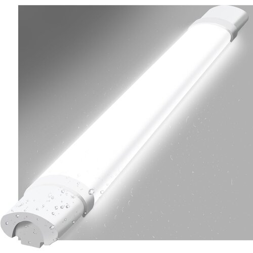 Nettlife 2 90CM Vlagoodporna LED stropna svetilka - 24W 3000LM Stropna svetilka za delavnico LED cev IP65 Vodoodporna 5000K, (22111184) Cene