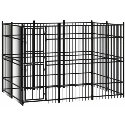  vanjski kavez za pse čelični 5 53 m²