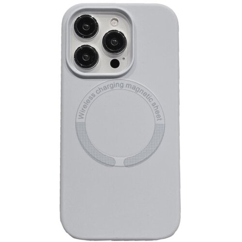  futrola leather case silikon magsafe za iphone 15 pro (6.1) siva Cene