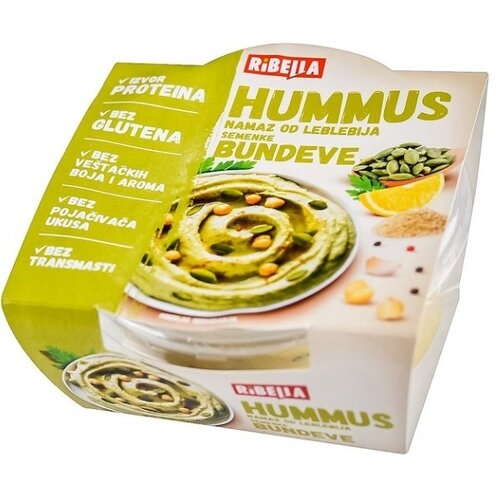Ribella Hummus semenke bundeve 80g Cene