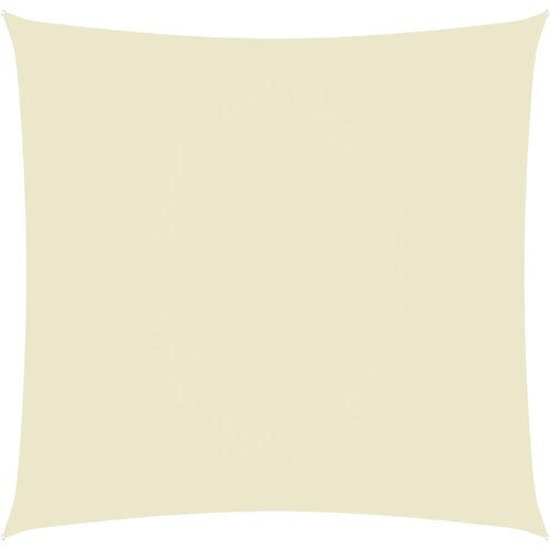 vidaXL Senčno jadro oksford blago kvadratno 3x3 m krem, (20609439) Cene