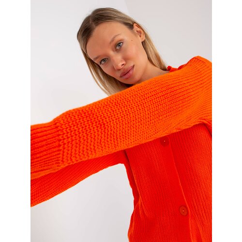 RUE PARIS Sweater-LC-SW-0321.06X-orange Slike