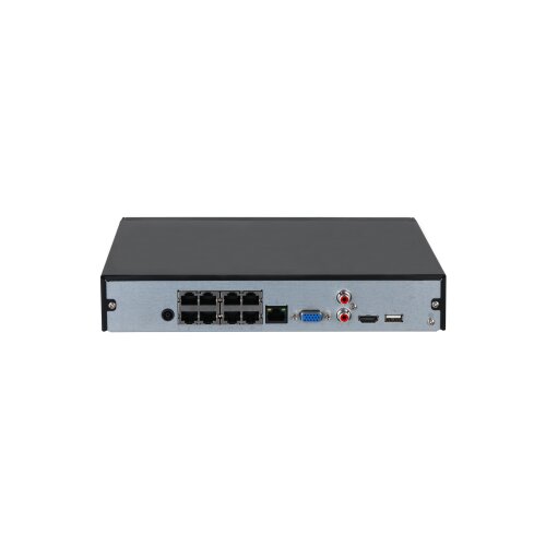 Dahua NVR snemalnik - NVR2108HS-8P (8 portov, H265, 80Mbps, HDMI+VGA, 2xUSB, 1xSata, 8xPoE) Cene