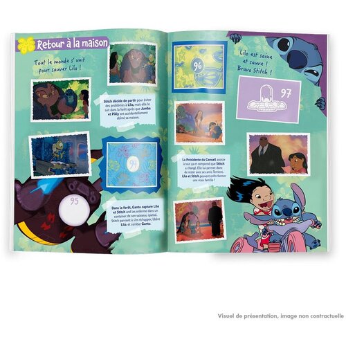 Album za sličice Panini STITCH Francuski Slike