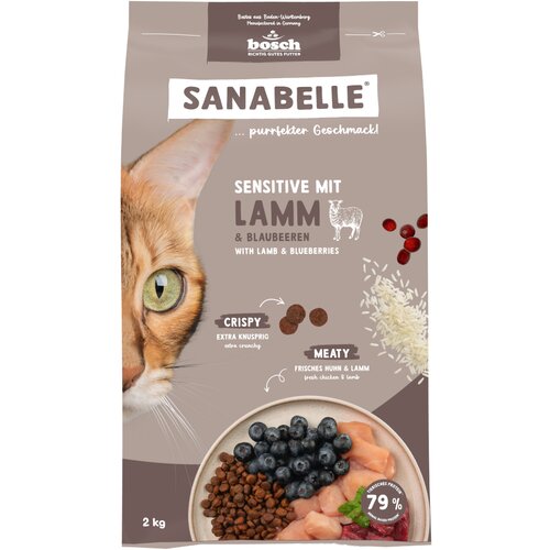 Sanabelle Sensitive s janjetinom i borovnicama - 2 kg Slike