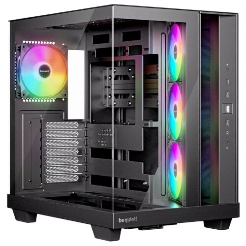 BE QUIET Light Base 500 LX (BGW85) midi-ATX RGB okno črno ohi&amp;scaron;je Slike