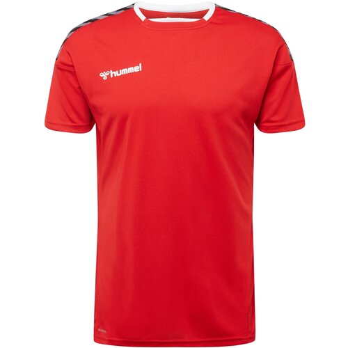 Hummel Funkcionalna majica 'Authentic' bazaltno siva / živo rdeča / črna / bela Cene