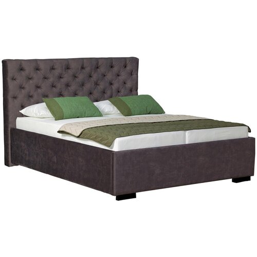 Modern Living Oblazinjena Postelja Miami Storage, Antracit, 160x200 Cene