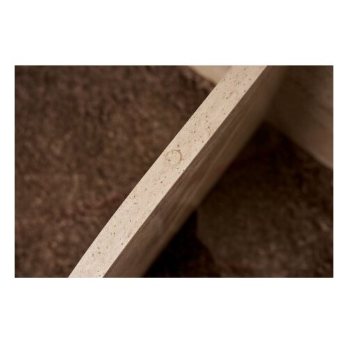 Hanah home Klub sto Aeris, 75x35x75 cm, Bež Slike