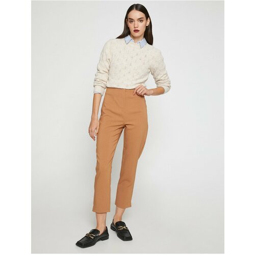 Koton pants - Brown - Straight Cene
