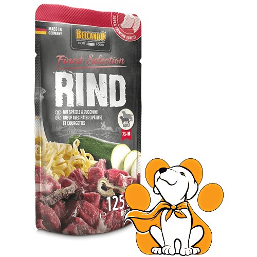 Belcando finest Selection Beef 125g, Obrok u Kesici od Govedine, Vlažna Hrana Slike