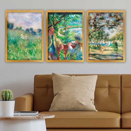 Wallity Set uramljenih slika 3AC_UN895095, 3 Dela Cene