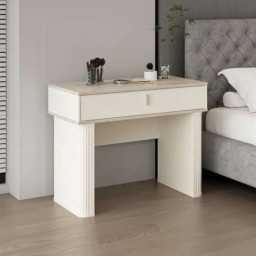 Hanah home toaletni sto Valento 20212, 100 cm, Moonstone / travertin Slike