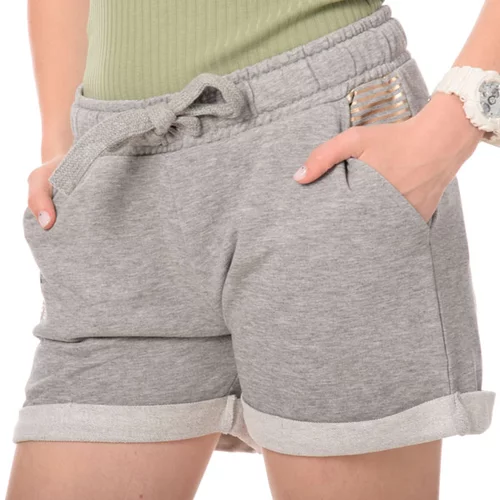 Kappa DARK Ženske kratke hlače, siva, veličina