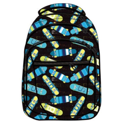 Octopus &Scaron;kolski Ranac Oby2641 Steezy Sesh 28x13x39cm plava žuta Cene