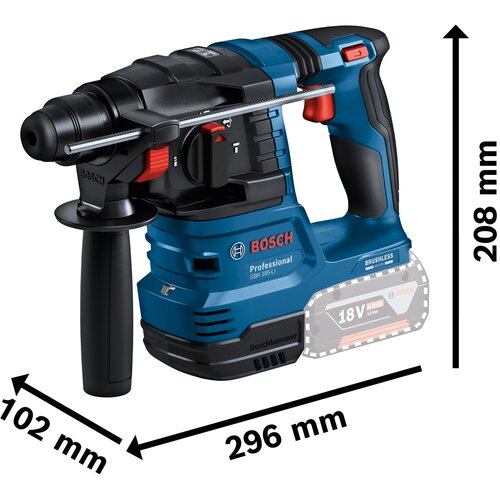 Bosch PROFESSIONAL set akumulatorskega orodja GBH+GSR+ACC, 0615V0003E Slike
