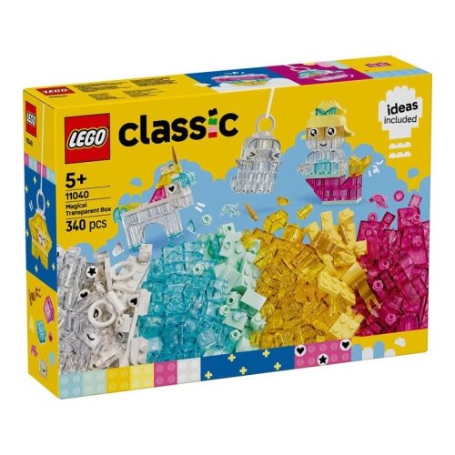 Lego classic magical transparent box ( LE11040 ) Slike