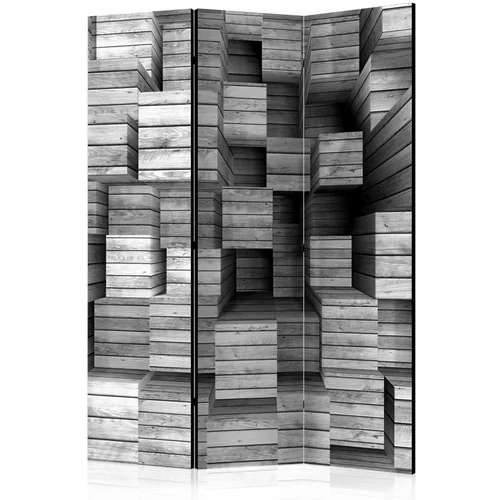  Paravan u 3 dijela - Grey Precision [Room Dividers] 135x172