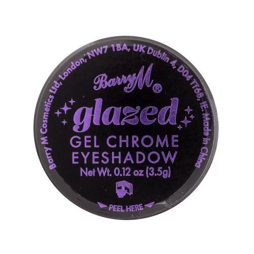 Barry M Glazed Gel Chrome Eyeshadow sjenilo za oči 3.5 g Nijansa so exclusive Cijene